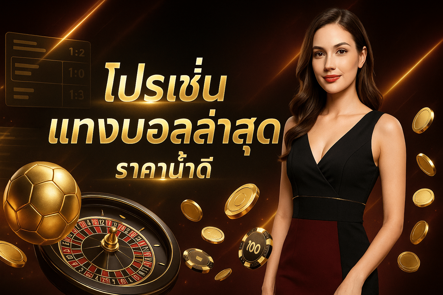 โปรโมชั่น แทงบอล ล่าสุด